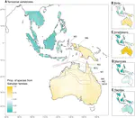 Paleoenvironments shaped the exchange of terrestrial vertebrates across Wallace’s Line