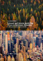 Forward and inverse modelling of eco-evolutionary dynamics in ecological and economic systems